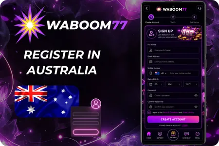 Waboom77 Register in Australia
